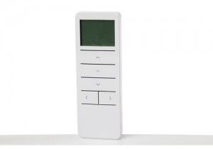 BREL THW2305 standaard afstandsbediening, 5-kanaal handzender met timer functie, inclusief batterij en wandhouder.