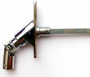 Kniekoppeling met As 4K7Mm L=50Cm