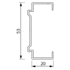 Opvulprofiel Alutech