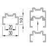 Opvulprofiel Screen