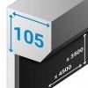 RitsScreen ZWS R105 Afgeschuind