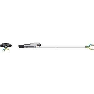 Motorkabel 5mtr IO/RTS wit, 3-aderig (VVF)