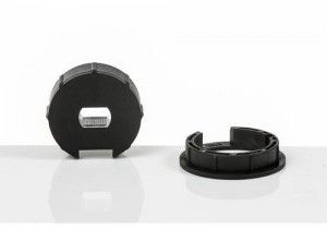 Adapterset ronde buis 50 mm | voor Faher/Brel buismotoren serie 35