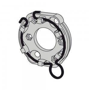 Somfy motorsteun zonwering serie 50/60