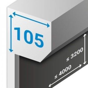 Ritsscreen ZWS R105 4060x1350