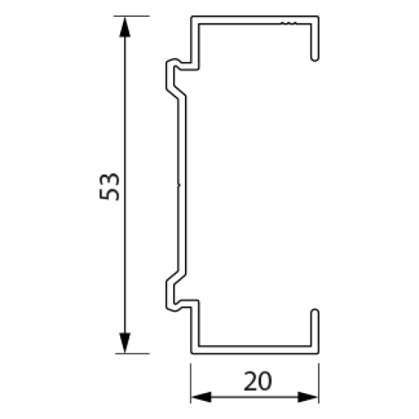 Opvulprofiel Alutech