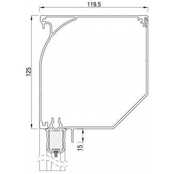 RitsScreen ZWS R125 Afgeschuind